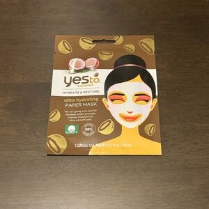 Yes To Coconut Hydrate & Restore Paper Mask